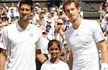 Smiling Pinki flips coin at Wimbledon